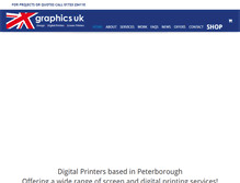 Tablet Screenshot of graphicsuk.com